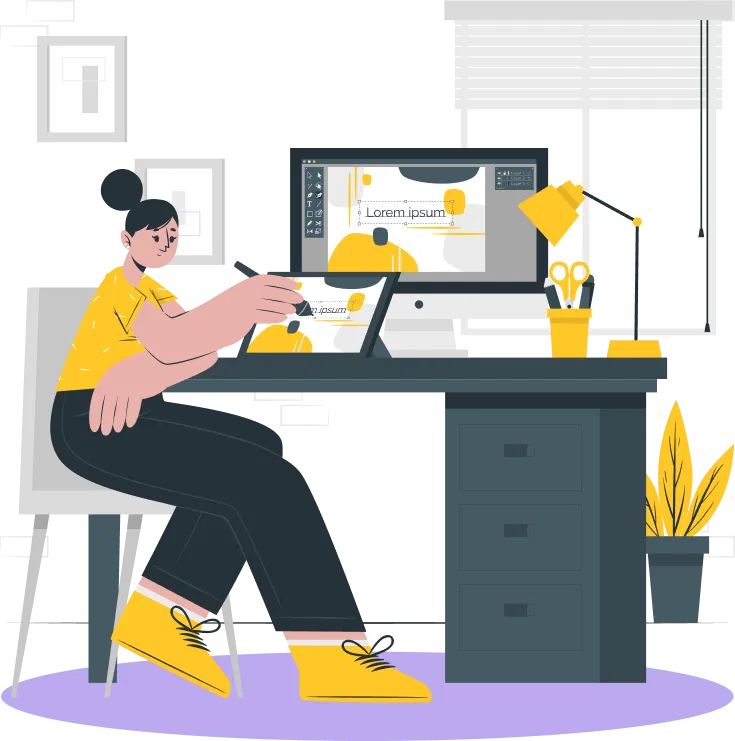 office girl